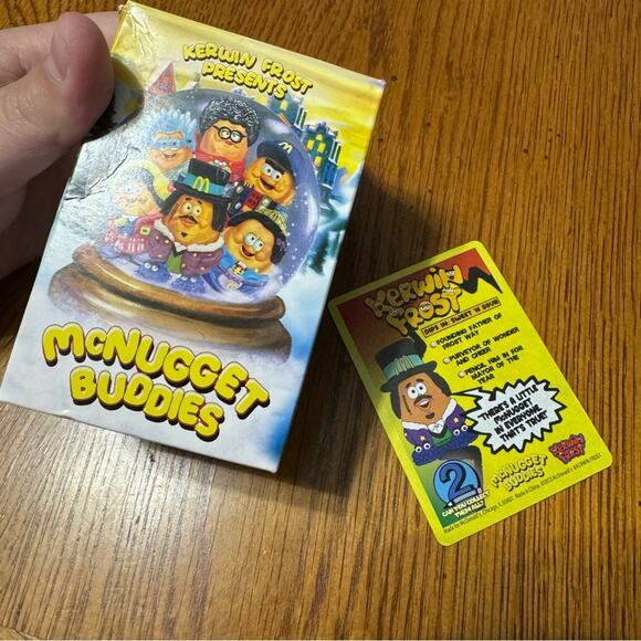 McDonald’s McNugget Buddies Kerwin Frost New In Box 2023 Chicken Nugs Happy Meal - Picture 6 of 12